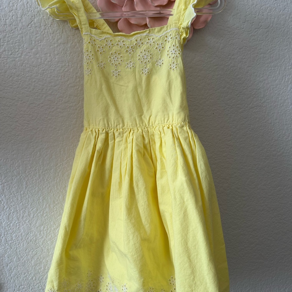 Cat & Jack Sunny Yellow Floral Dress